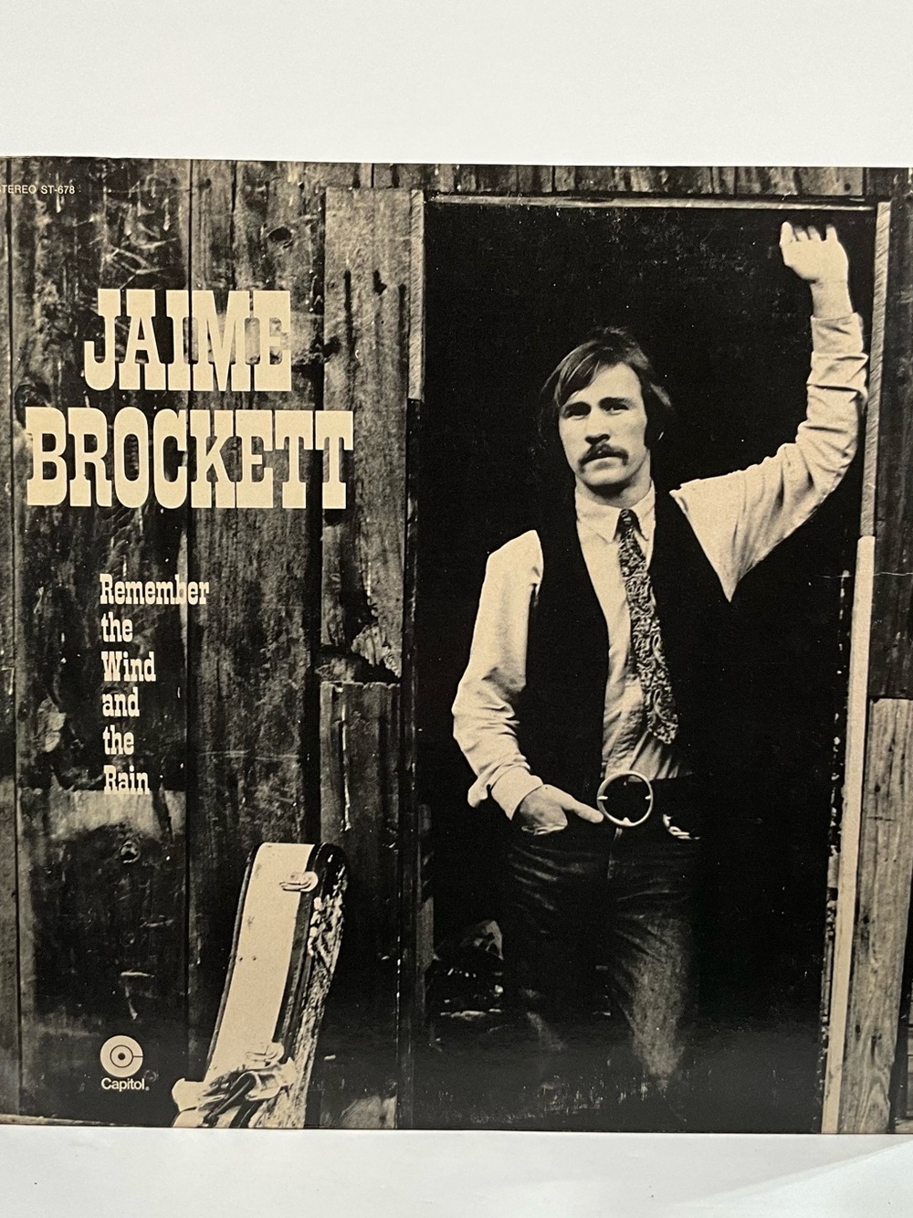 Jaime Brockett - Remember The Wind And The Rain (LP) Capital ST-678